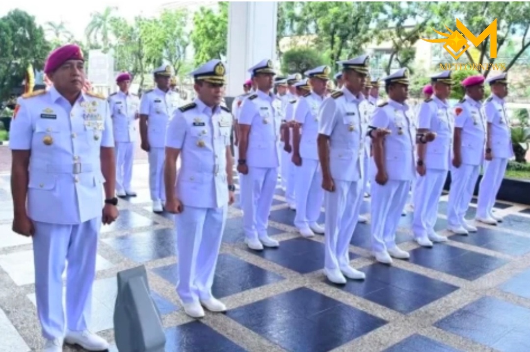 Sertijab Tiga Perwira Duduki Jabatan Strategis TNI AL