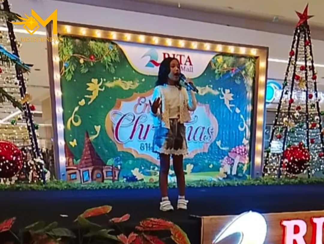 Penyanyi Cilik ISHANA Pukau Penonton Di Malam Tahun Baru 2026 Rita Mall Tegal